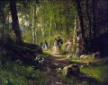 a walk in the forest 1869 classical landscape Ivan Ivanovich